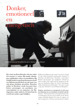 Donker, emotioneel en energetisch