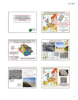 Herman van Roermund - Nederlandse Geologische Vereniging