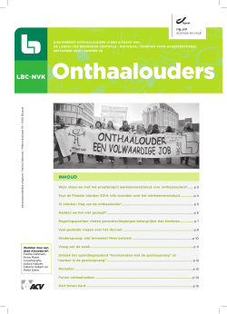 Editie september 2014 - LBC-NVK