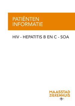 HIV, Hepatitis B en C, SOA