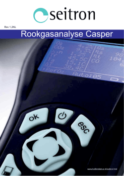 Rookgasanalyse Casper