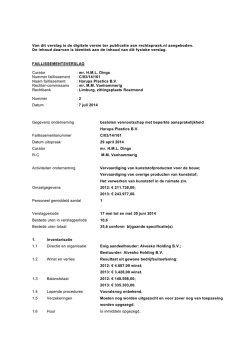 Harupa Plastics BV R
