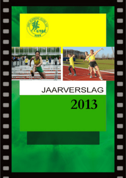 jaarverslag 2013