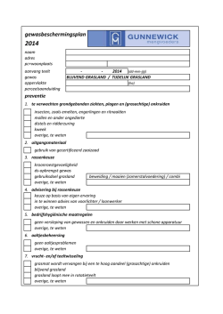 Klik hier om het gewasbeschermingsplan GRASLAND