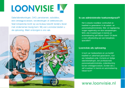 Informatiekaart Loonvisie