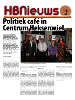 Haagse Beemden Nieuws 4-2014