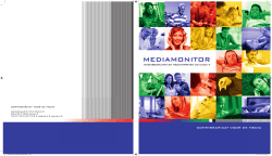 Mediamonitor - Commissariaat voor de Media