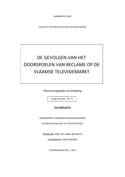 Bekijk online - Universiteit Gent
