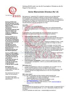hele vacature hier