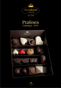 Kosjere Pralines!