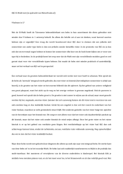 HJC IS-‐Multi test (in opdracht van Motorfreaks.nl