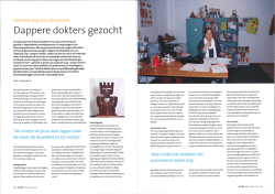 Dappere dokters - Stichting Amsterdamse Gezondheidscentra