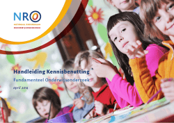 Handleiding kennisbenutting fundamenteel onderzoek