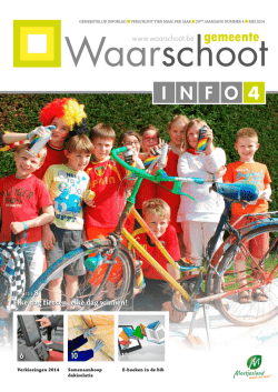I N F O 4 - Gemeente Waarschoot