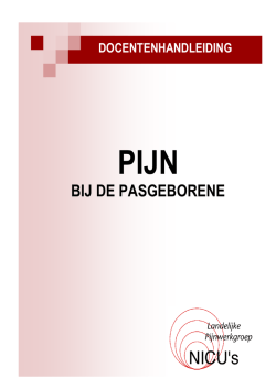 Docentenhandleiding [HCN/ICN]