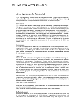 Inbreng AO Waterkwaliteit