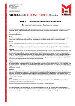 HMK R777 Roestomvormer voor Hardsteen