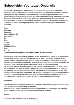 Informatie - Via Vinci Academy