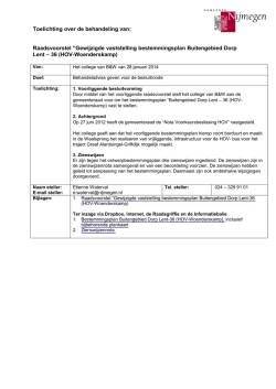 HOV-Woenderskamp - Gemeente Nijmegen