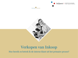 Inkoop verkopen