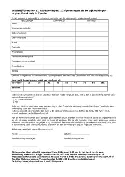 inschrijfformulier kavels en woningen doc