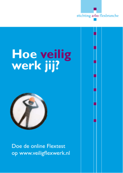 Download de Hoe veilig werk jij?-kaart