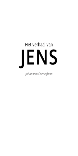 Jens - Eerste hoofdstukken
