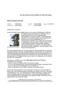 informeren - Huize Het Oosten
