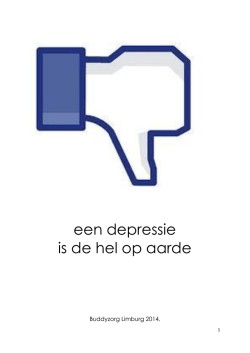 een depressie is de hel op aarde