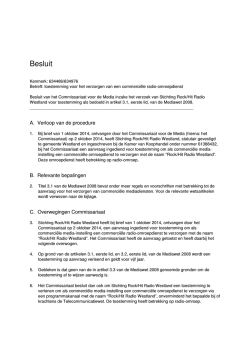 Download als pdf - Commissariaat voor de Media