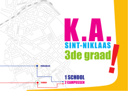 Infobrochure 3e graad - Koninklijk Atheneum