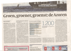 Groen, groener, groenst: de Azoren