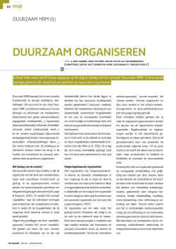 Duurzaam organiseren - Antwerp Management School