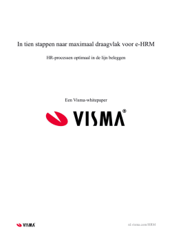 In tien stappen naar maximaal draagvlak voor e-HRM