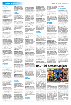 HSV Tiel bestaat 40 jaar