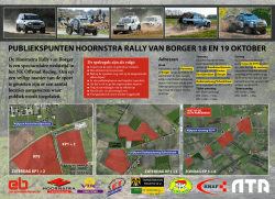 Download hier de PDF met de kijkpunten en de starttijden!