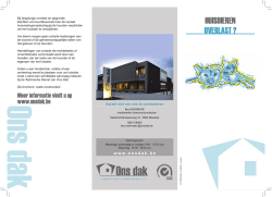 HUISdIEREN OvERLAST ?