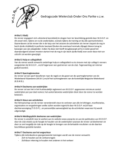 download - Wielerclub Onder Ons Parike
