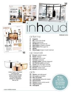 inhoud februarinummer