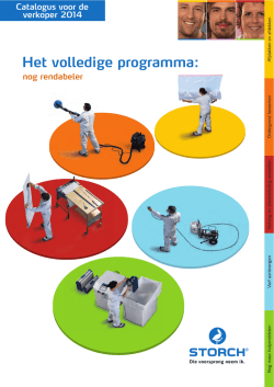 Het volledige programma: