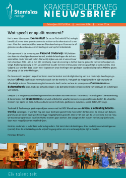 Stanislascollege Krakeelpolderweg maart 2014 (pdf)