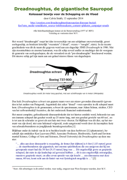 Dreadnoughtus, de gigantische Sauropod