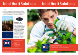 Total Horti Solutions Total Horti Solutions