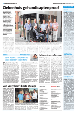 Boxmeers Weekblad - 29 juli 2014 pagina 3
