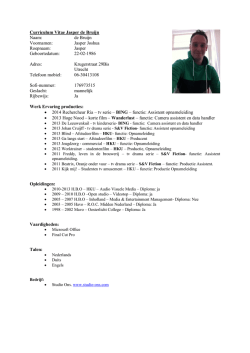Download CV - Assistant Directors Club