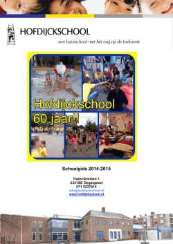 hds schoolgids 2014-2015