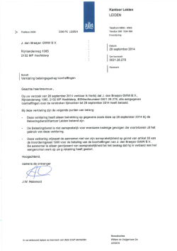 Kantoor Leiden - J. den Breejen