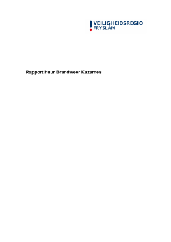 06.1 Rapport huur Brandweer Kazernes
