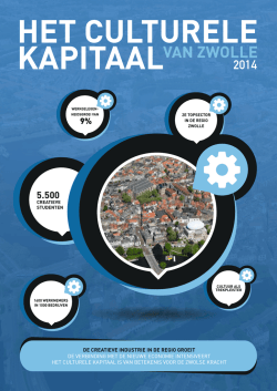 Het culturele kapitaal van Zwolle