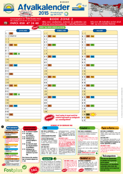 Afvalkalender - Knokke